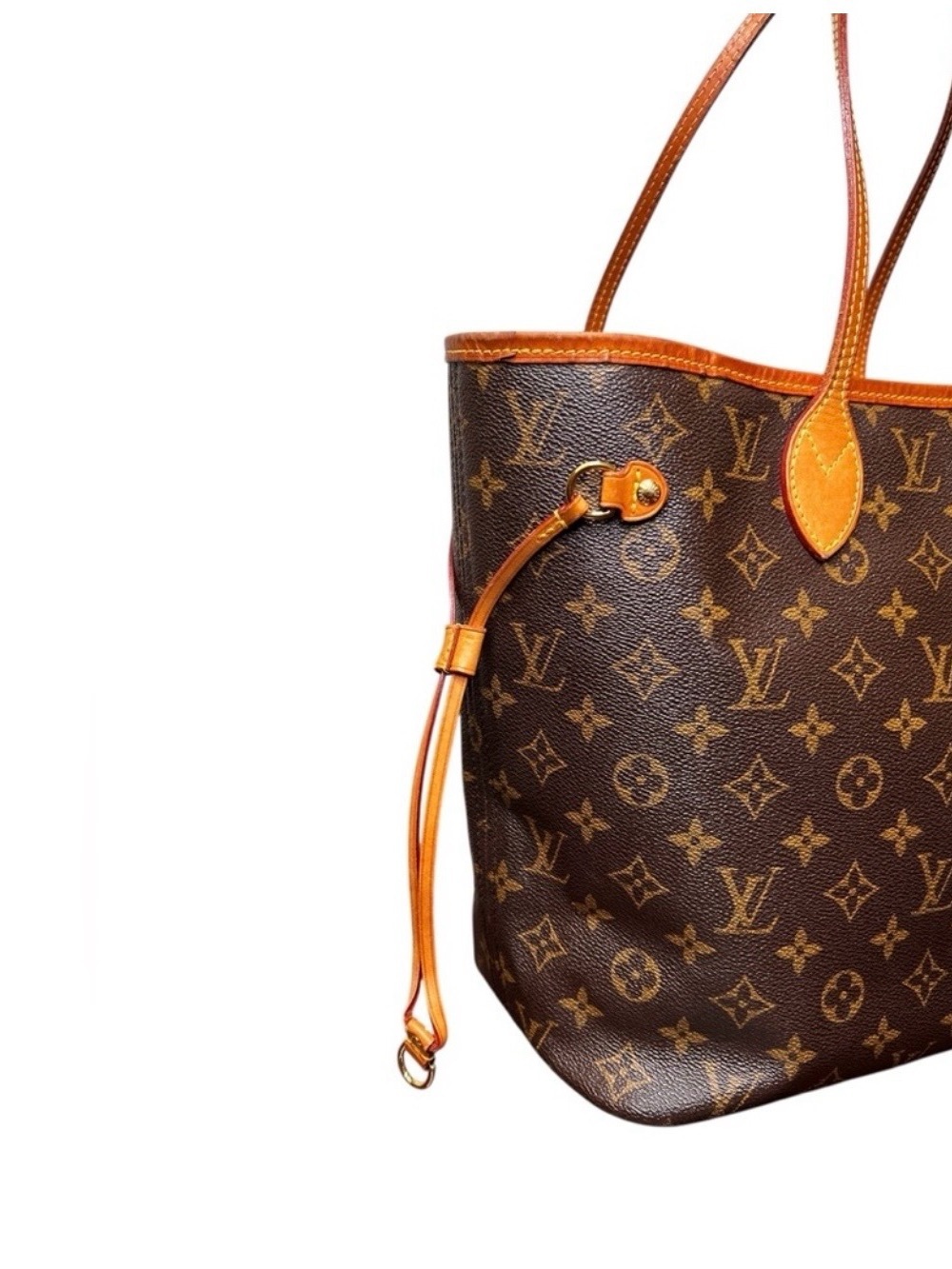 Louis Vuitton 2017 Neverfull NM Tote Monogram Canvas MM Shoulder Bag 18X11 - Picture 2 of 12